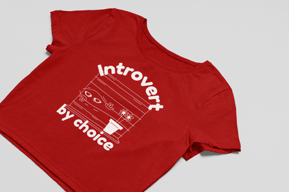 Introvert by choice Baby Tee