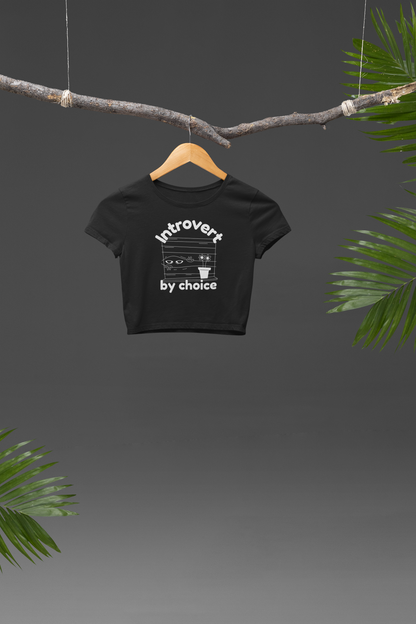 Introvert by choice Baby Tee