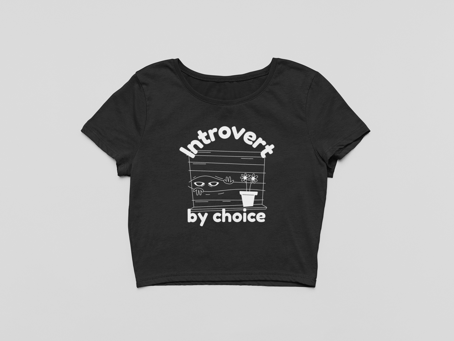 Introvert by choice Baby Tee