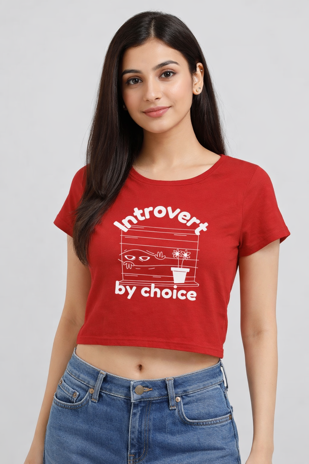 Introvert by choice Baby Tee