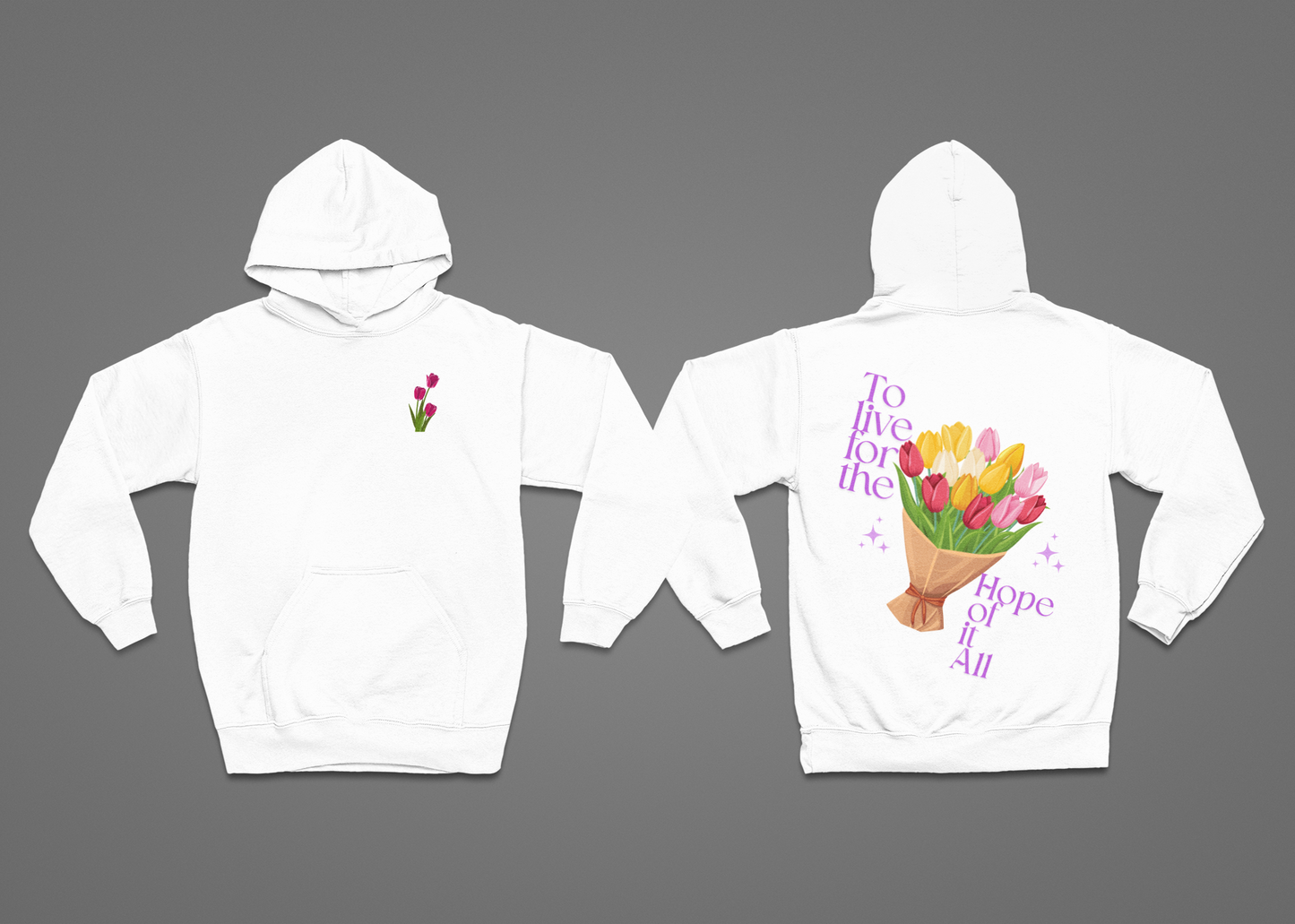 To live for the hope of it All Unisex Oversized Hoodie