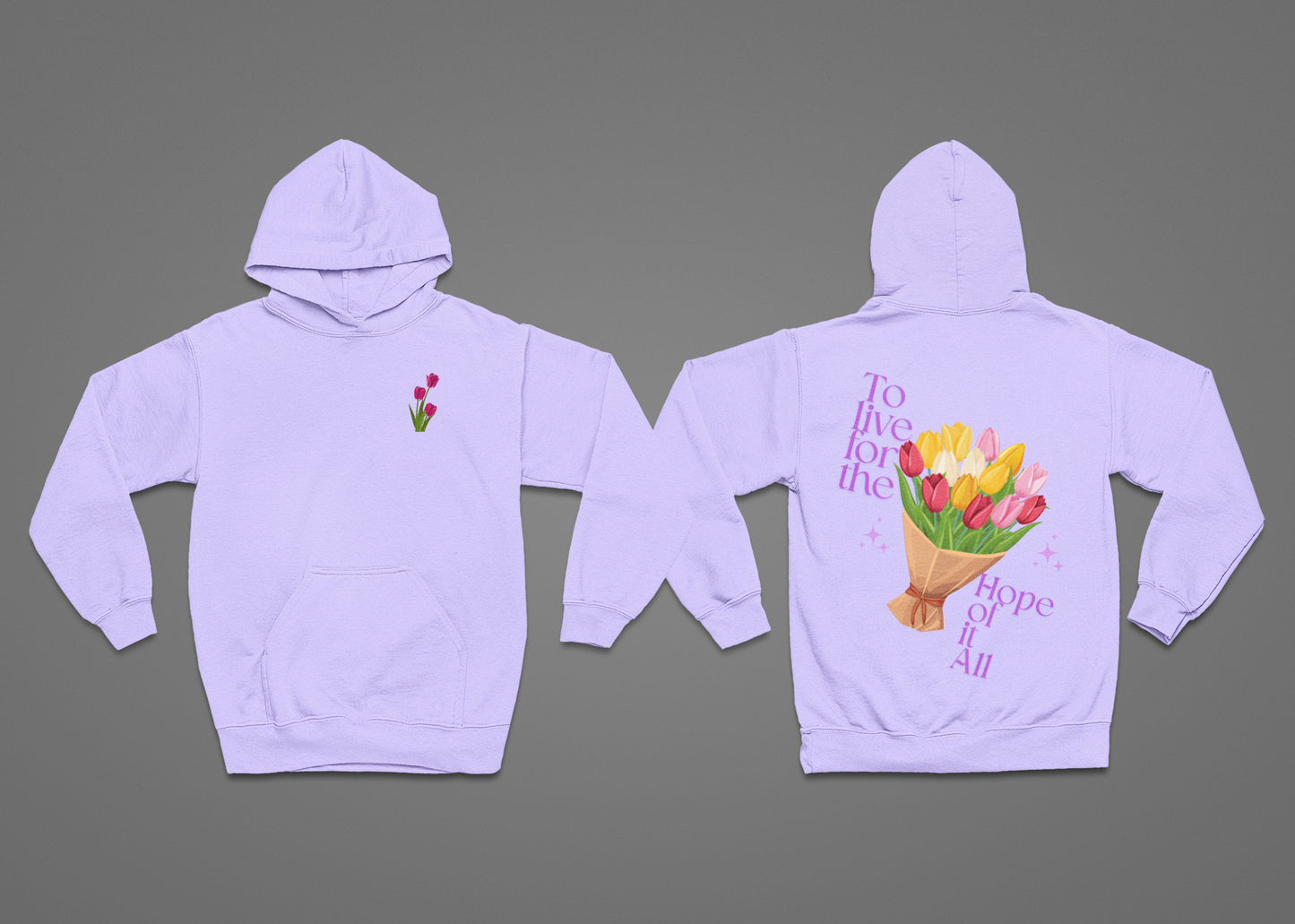 To live for the hope of it All Unisex Oversized Hoodie