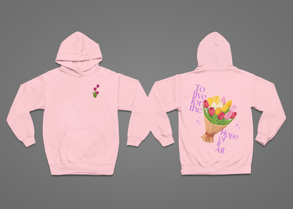 To live for the hope of it All Unisex Oversized Hoodie