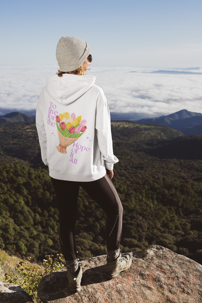 To live for the hope of it All Unisex Oversized Hoodie