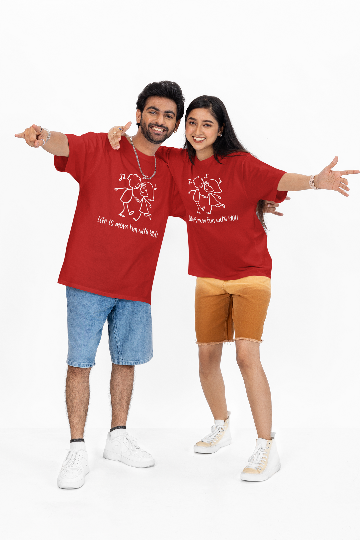Life Is More Fun With You Unisex T-Shirt