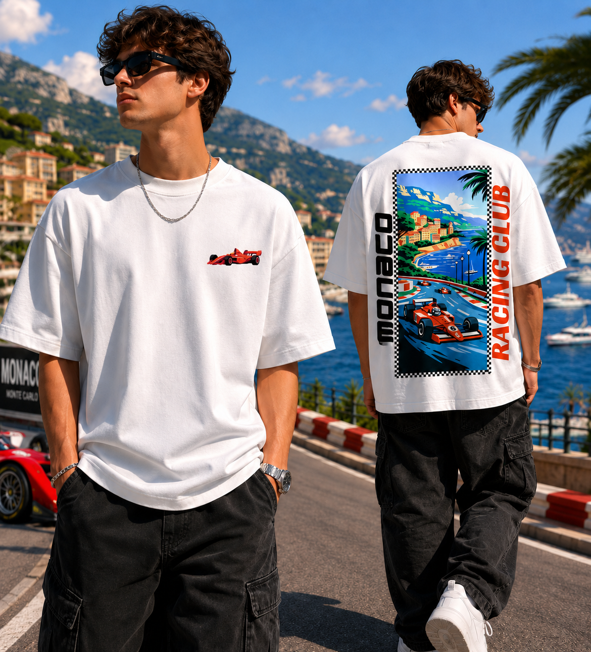 Monaco Racing Club Oversized T-Shirt