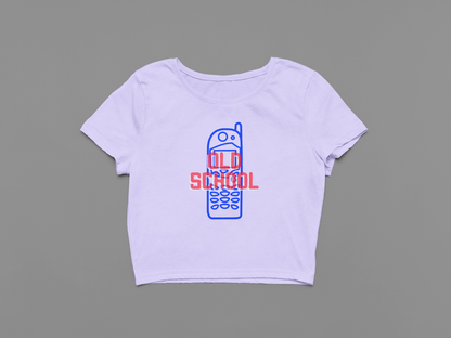 Old School Crop T-shirt