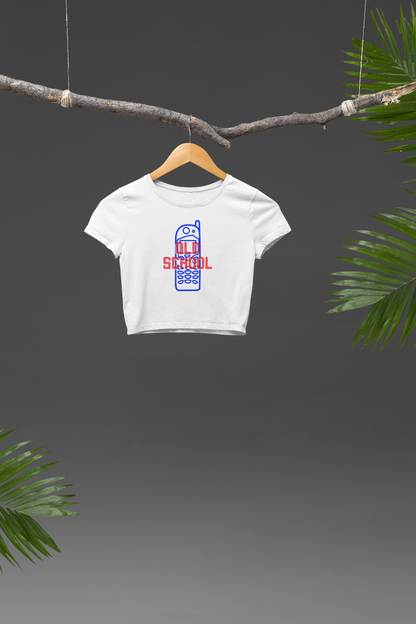 Old School Crop T-shirt