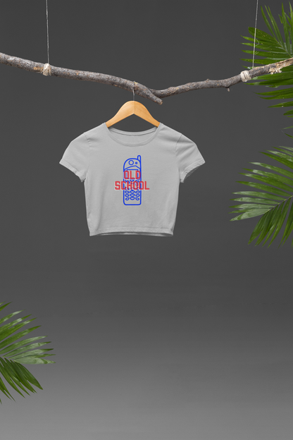 Old School Crop T-shirt