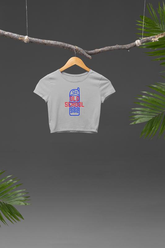 Old School Crop T-shirt