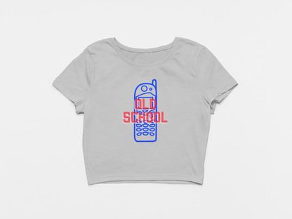 Old School Crop T-shirt