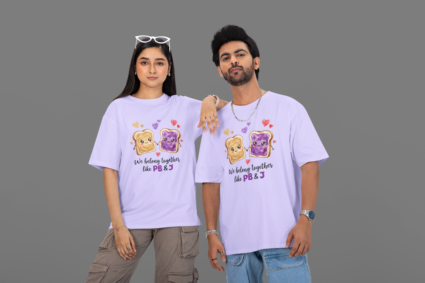 We Belong Together Like PB & J Unisex T-Shirt