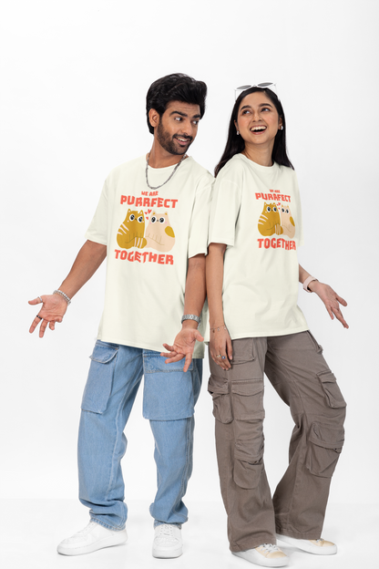 We Are Purrfect Together Unisex T-Shirt