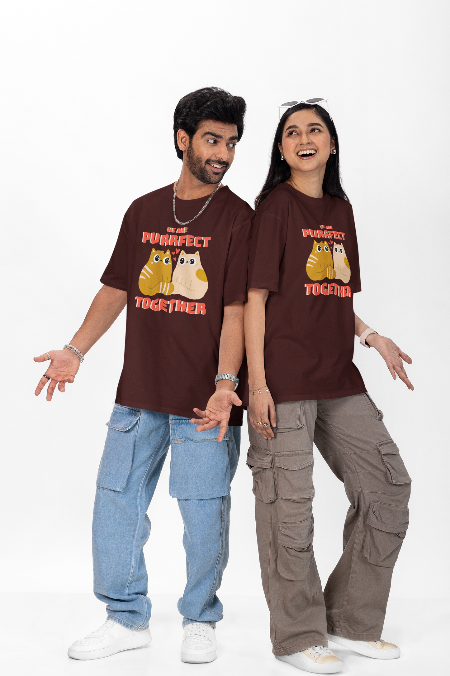 We Are Purrfect Together Unisex T-Shirt