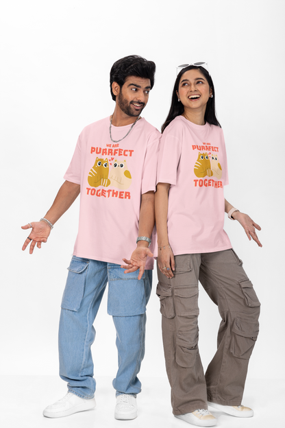 We Are Purrfect Together Unisex T-Shirt