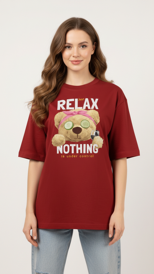 Just Relax Oversized T-Shirt