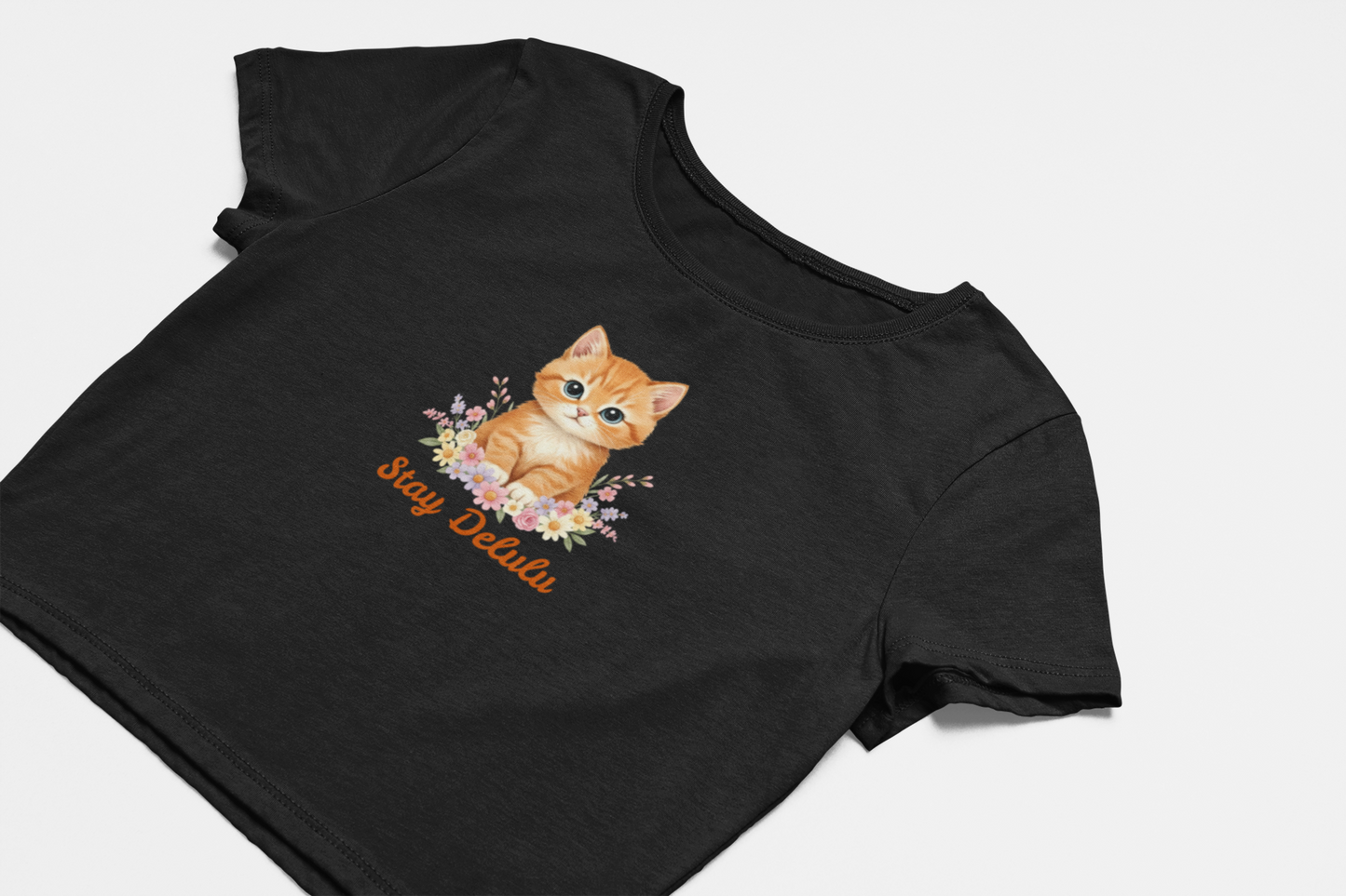 Stay Delulu Baby Tee