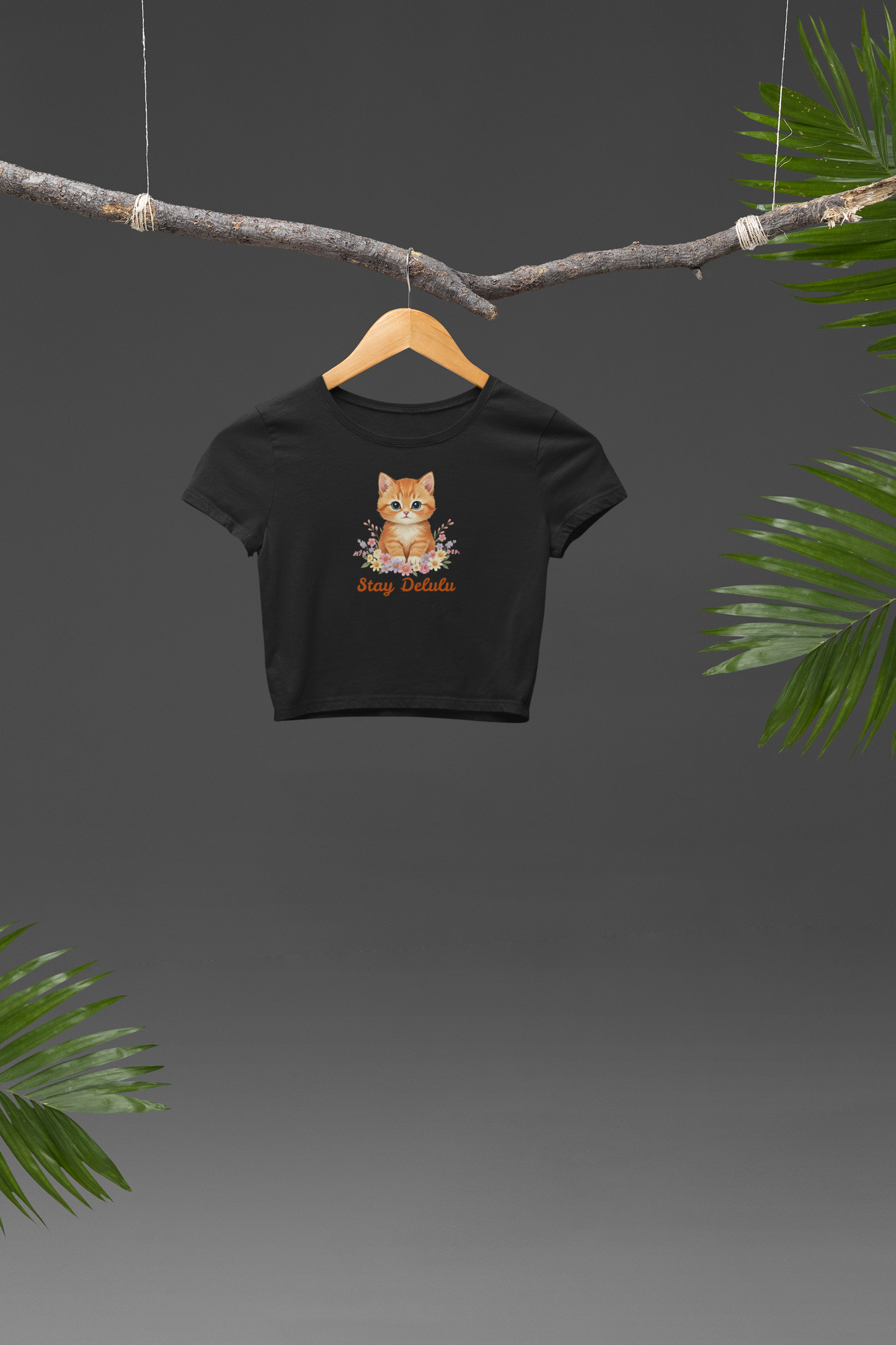 Stay Delulu Baby Tee