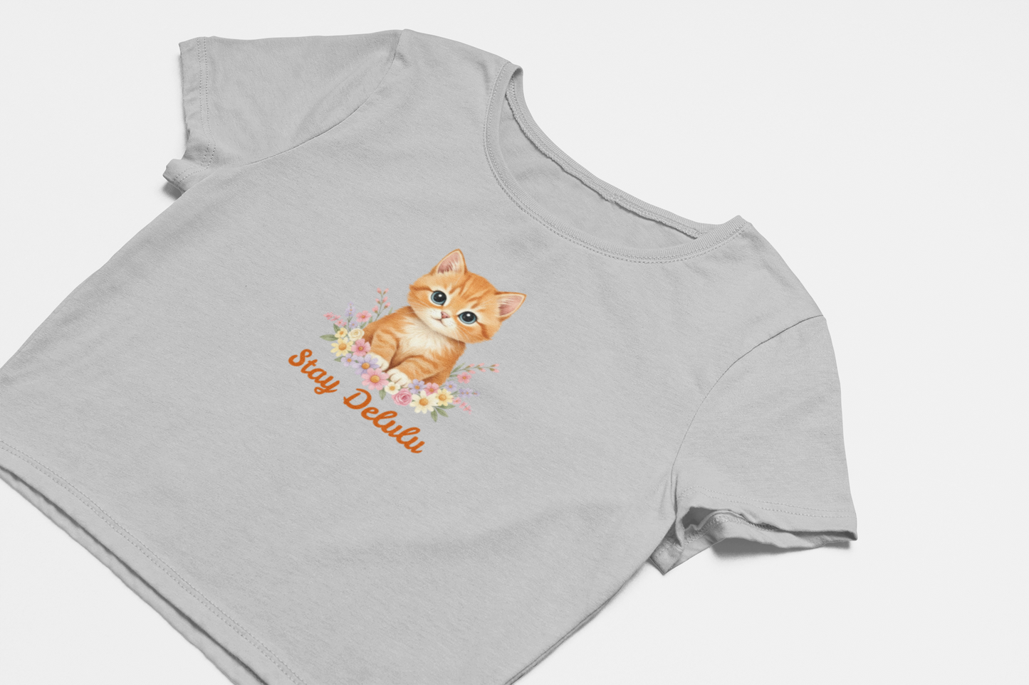 Stay Delulu Baby Tee