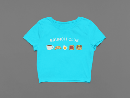 Brunch Club Crop Top