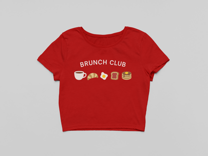 Brunch Club Crop Top