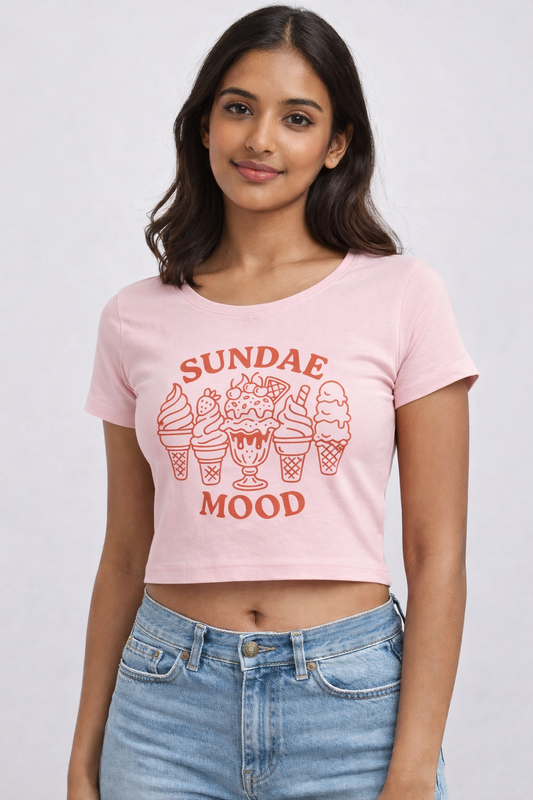 Sundae Mood Baby Tee