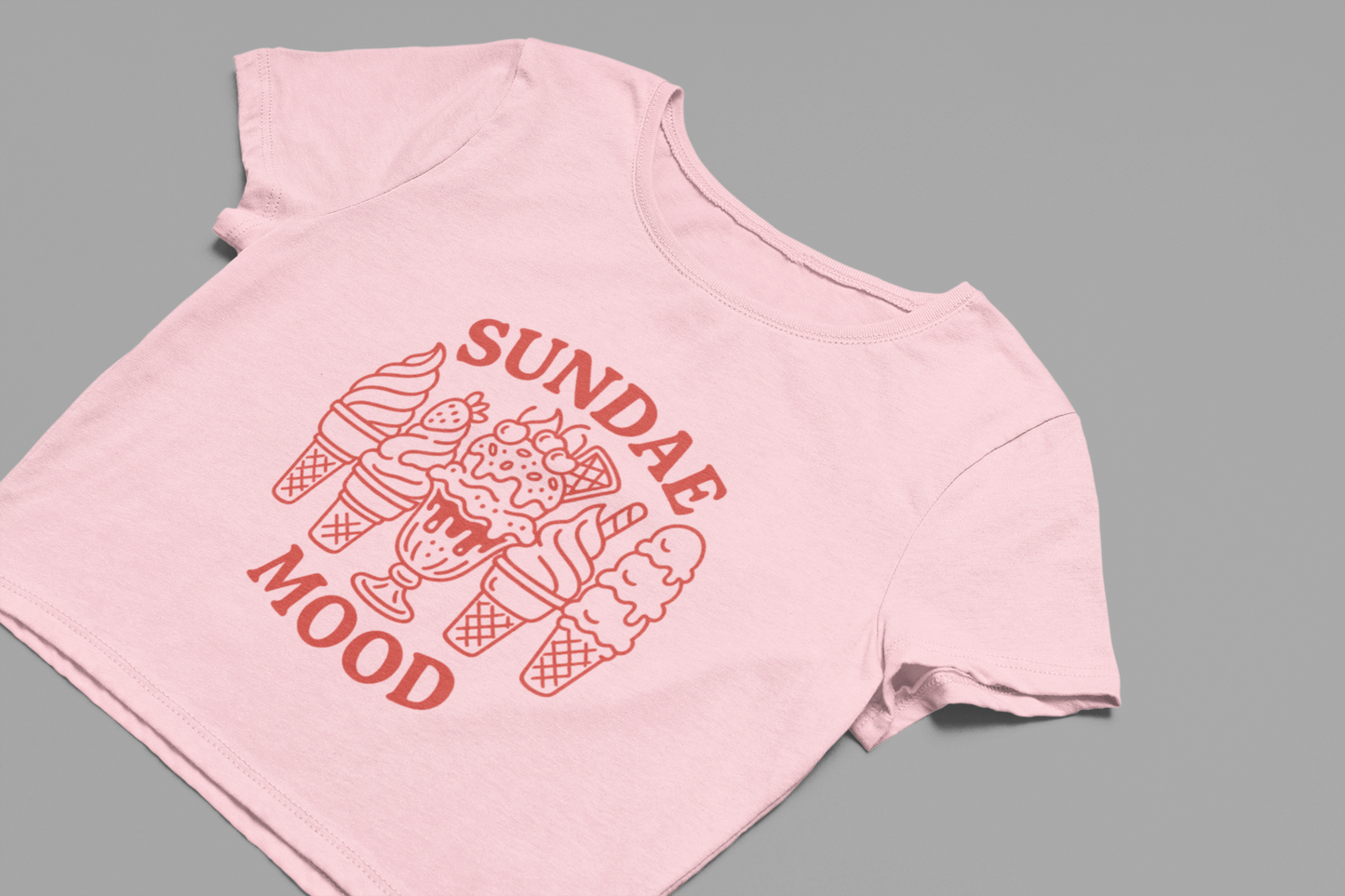 Sundae Mood Crop Top