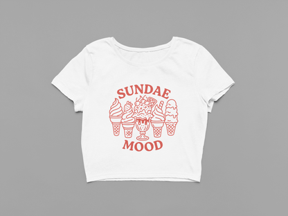 Sundae Mood Crop Top
