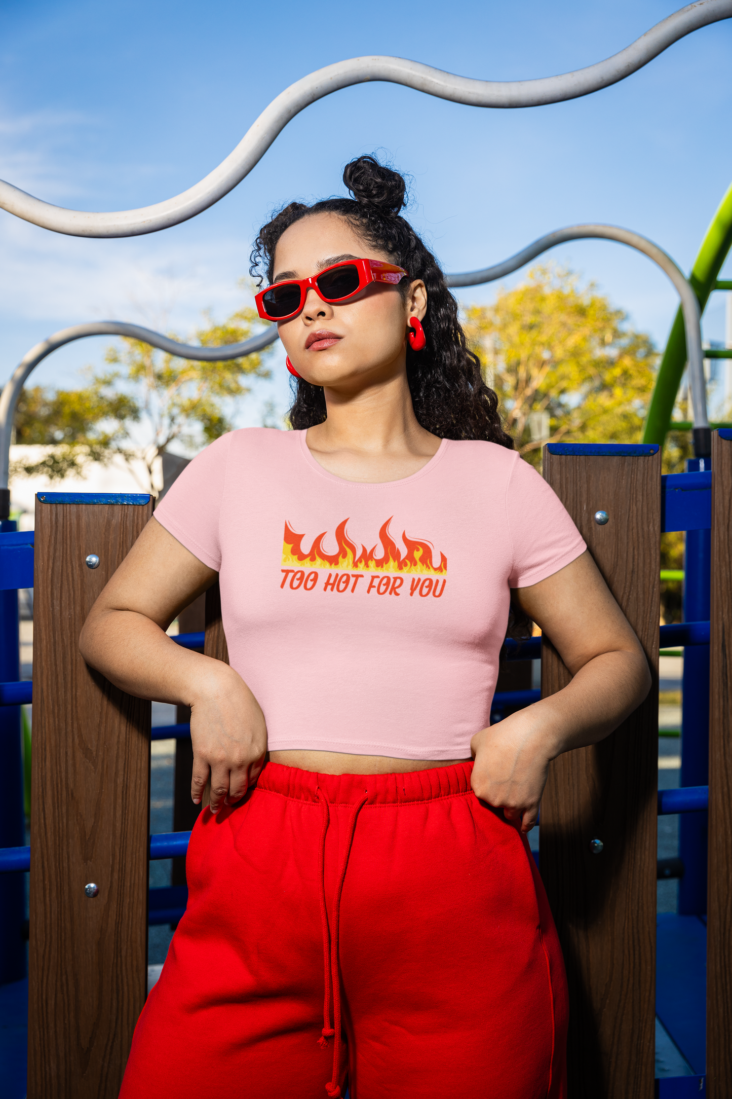 Too Hot For You Baby Tee