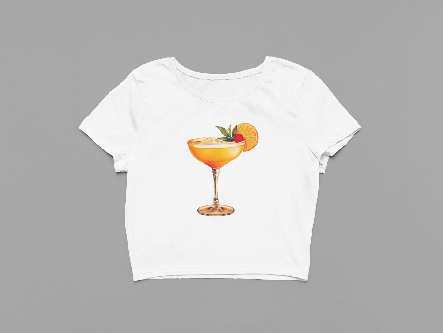 Tropical Mood Crop T-shirt