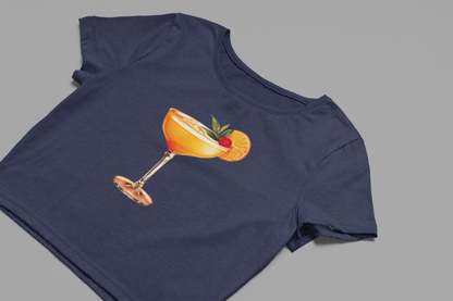 Tropical Mood Crop T-shirt