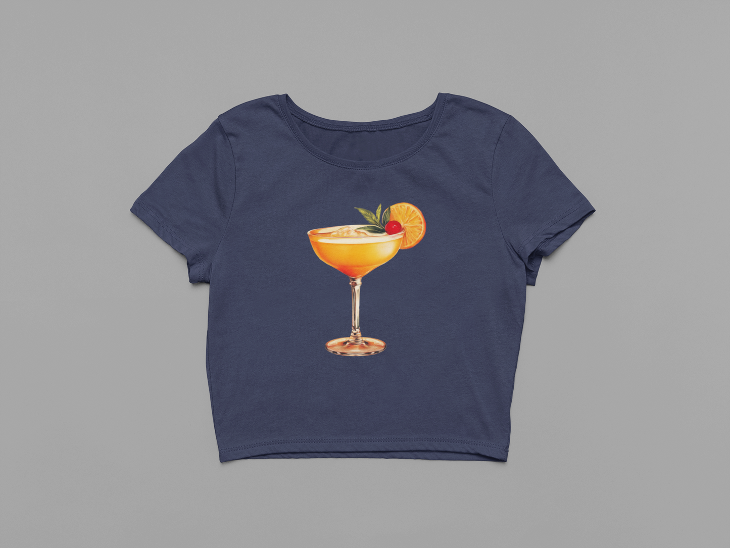 Tropical Mood Crop T-shirt