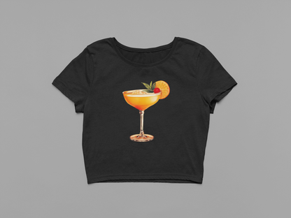 Tropical Mood Crop T-shirt