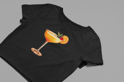 Tropical Mood Crop T-shirt