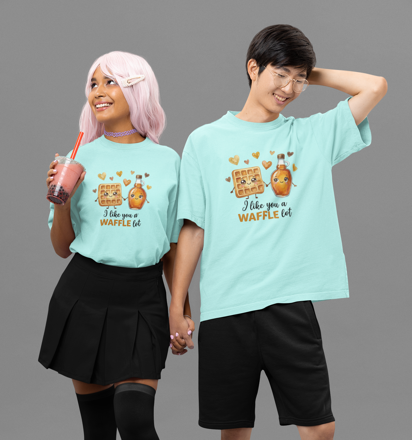 I Like You a Waffle Lot Unisex T-Shirt