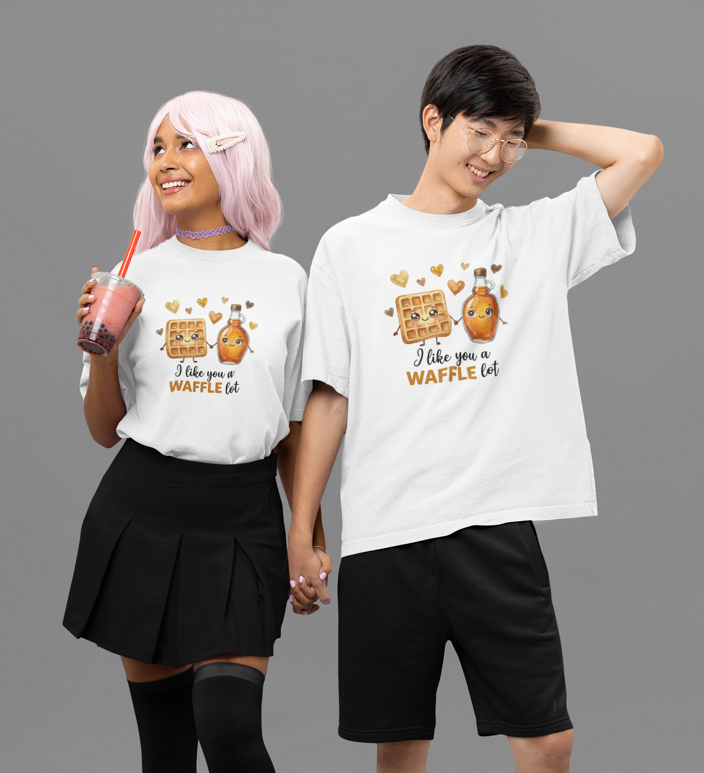 I Like You a Waffle Lot Unisex T-Shirt