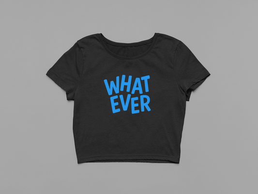 Whatever Crop T-shirt