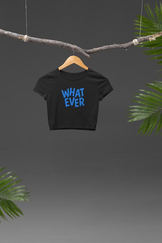 Whatever Crop T-shirt