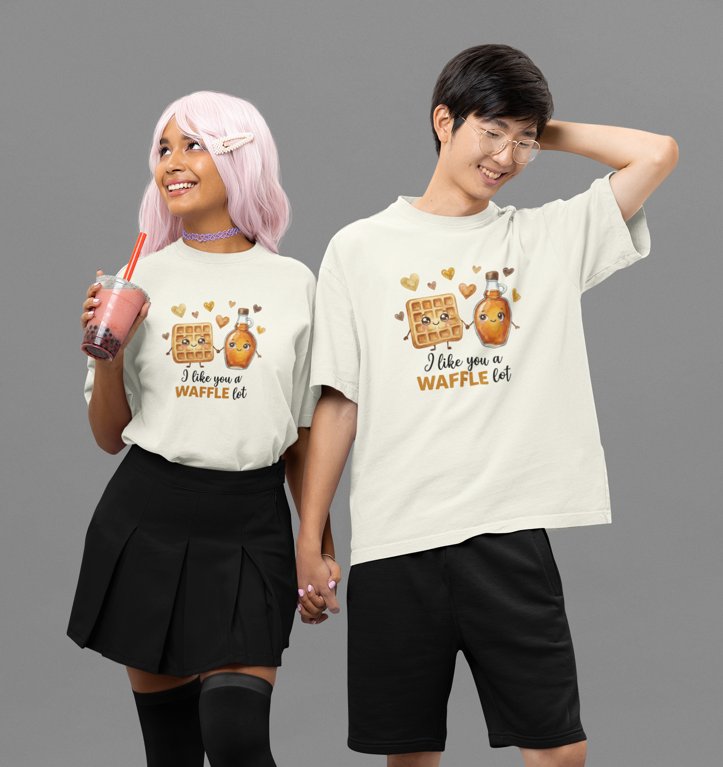 I Like You a Waffle Lot Unisex T-Shirt