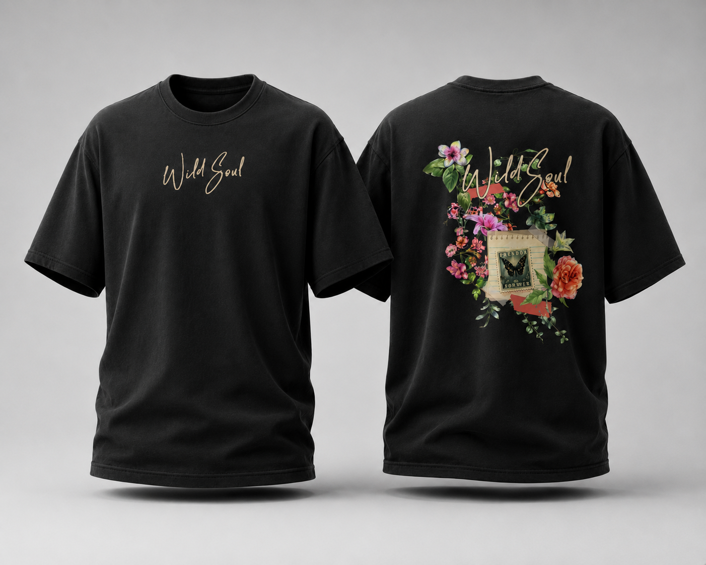 Wild Soul Vintage Oversized T-Shirt