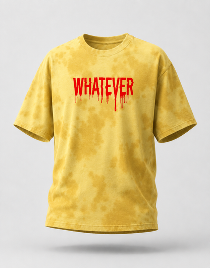 Whatever Tie Dye Oversized T-Shirt