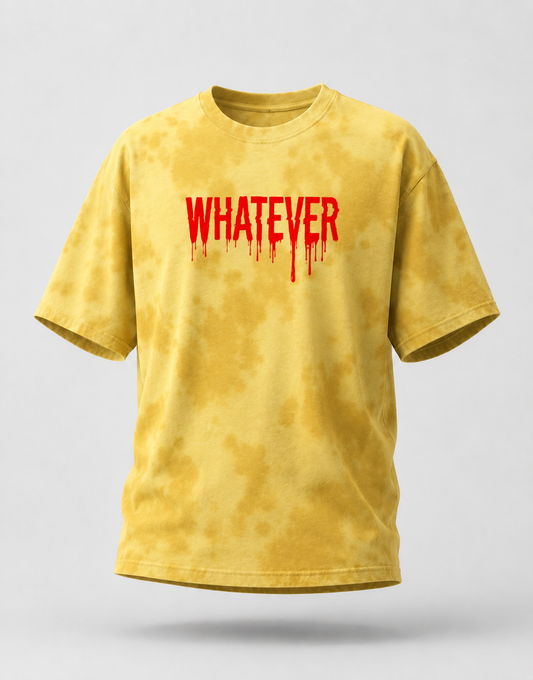 Whatever Tie Dye Oversized T-Shirt