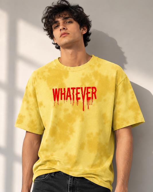 Whatever Tie Dye Oversized T-Shirt